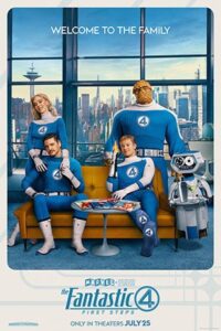 Постер фильм "The Fantastic Four: First Steps"